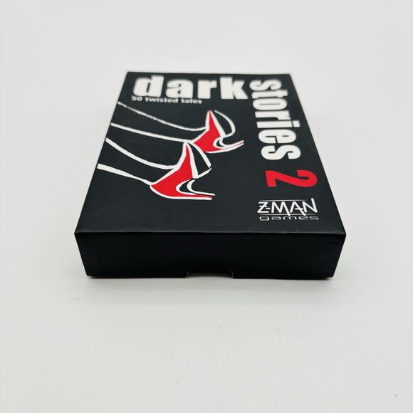 Z-Man Card game Dark Stories - Real Crimes - Out of Print Complete. VG Condition - Picture 2 of 14
